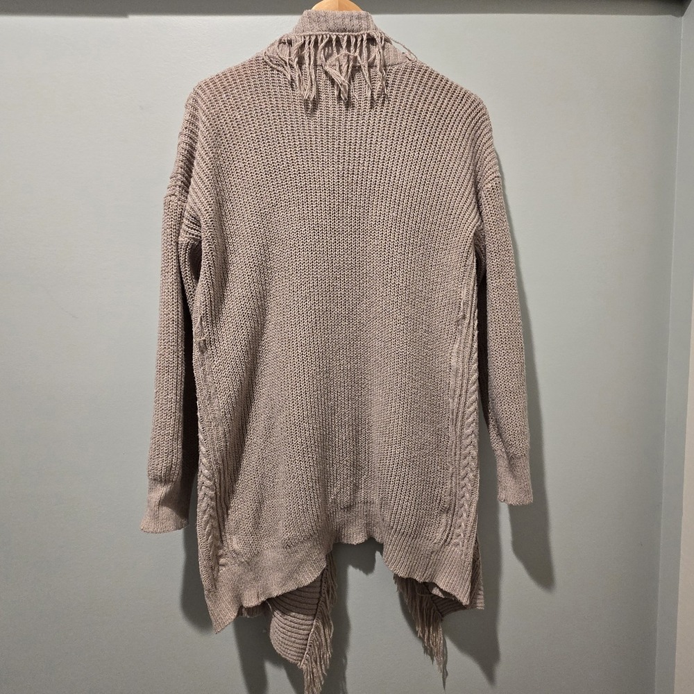 HEM & THREAD Anthropologie Knit Cardigan Sweater Women's Small Open Front - Picture 4 of 4